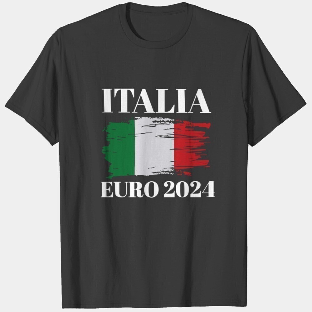 Italy Jersey Soccer 2024 Euro Design Unisex T Shirt